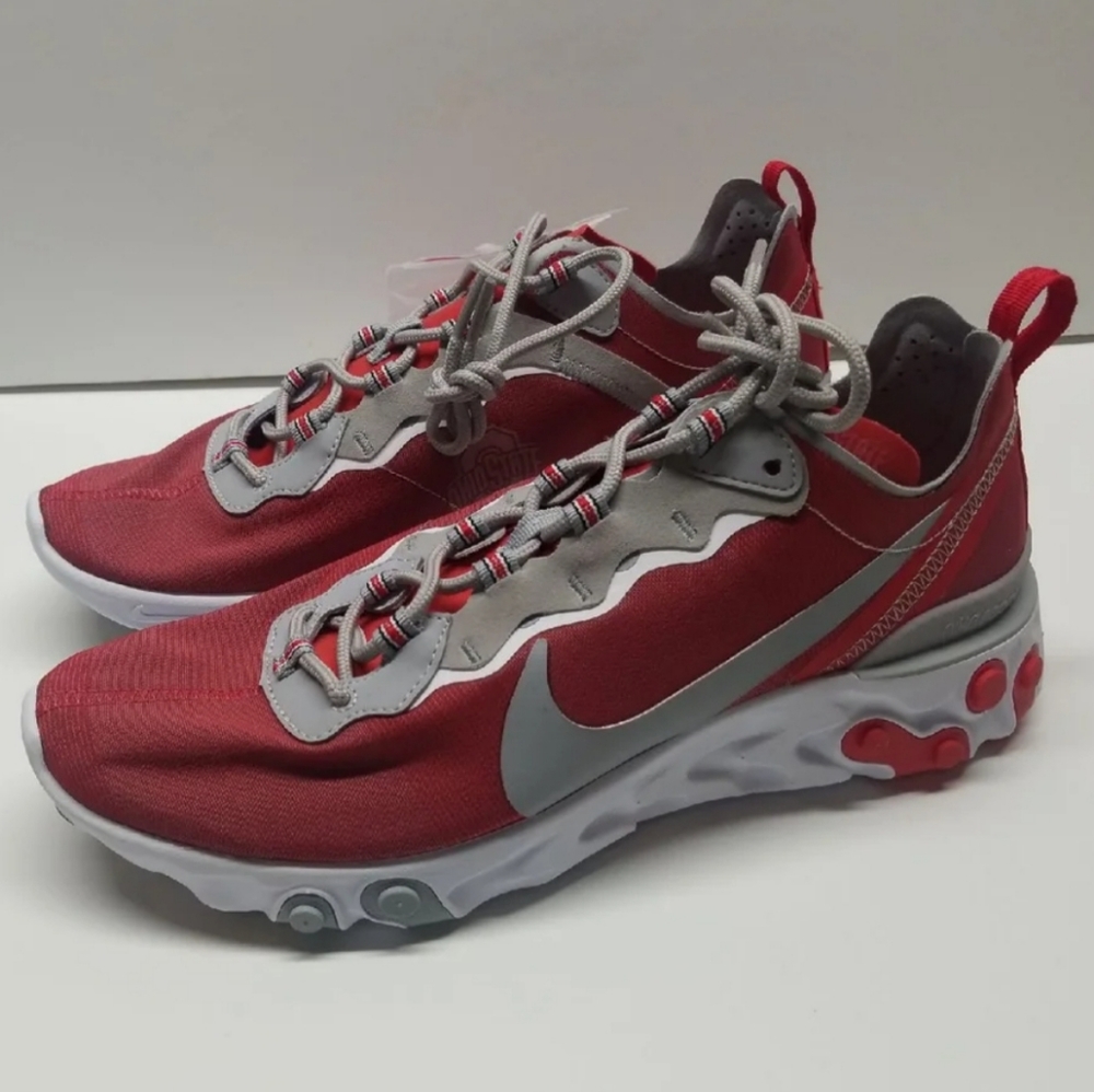 Ohio State Buckeyes Nike React Element 5 Shoes